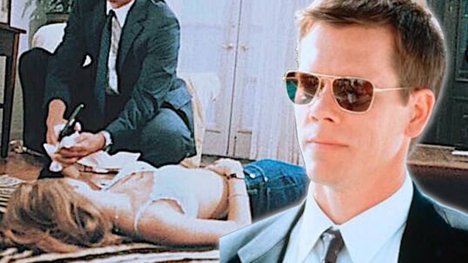 Der Körper vom Bild stammt aus dem Film und ist nicht real. Dies bedeutet nicht, dass es keine wirkliche tote Person am Set gab. Bilderquellen; Columbia Bilder.