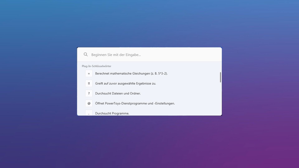 Windows: PowerToys Run