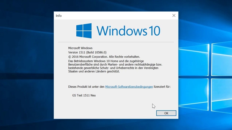 Die neue Windows 10-Version 1511 bringt neben dem angepassten Aktivierungs-Prozess größtenteils feine, aber doch eher kleine Änderungen mit sich.