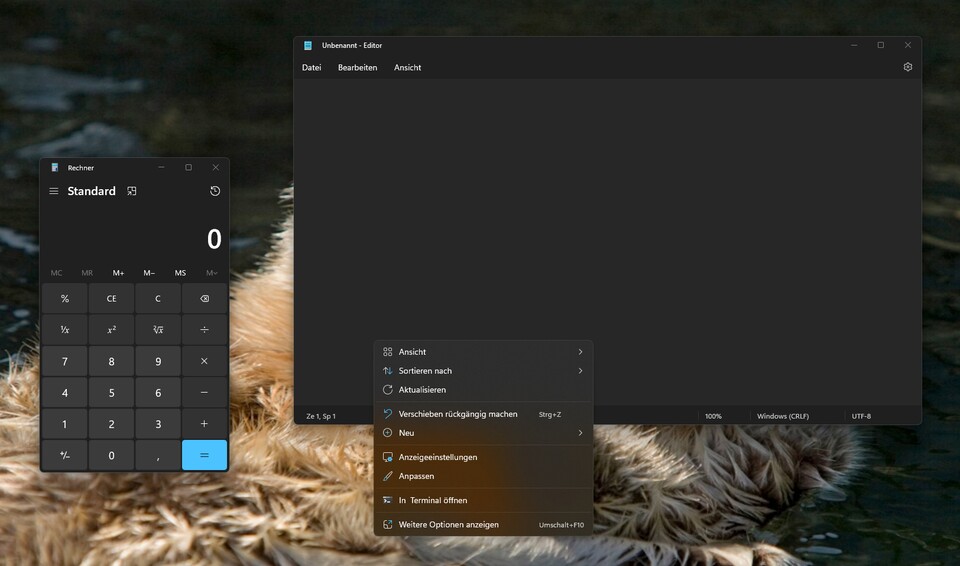 Windows 11 besitzt ein einheitlicheres Design als seine Vorgänger.
