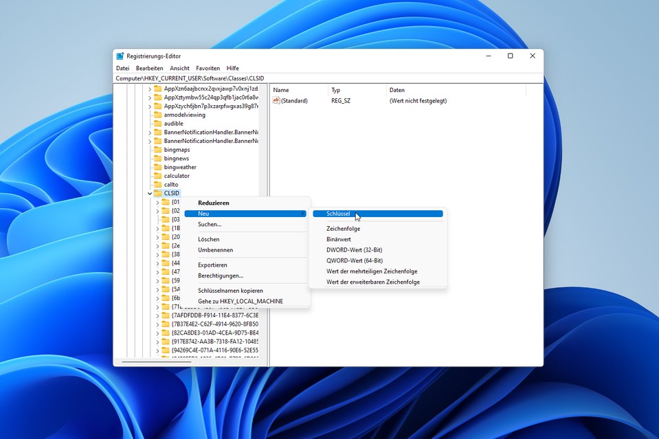 Im Registrierungs-Editor von Windows 11 könnt ihr das Problem mit Outlook beheben.