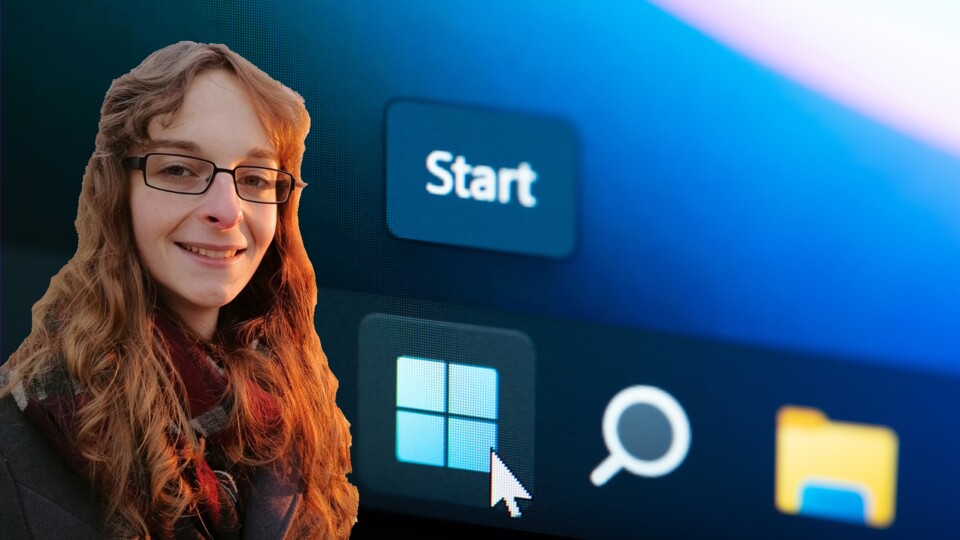 Der Startmenü-Button auf der Windows-11-Taskleiste. (Quelle: stock.adobe.com - PixieMe)