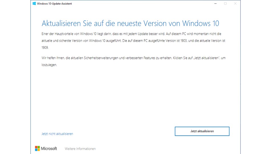 Windows Update Assistent Alle Infos Zu Download Und Anwendung 9344