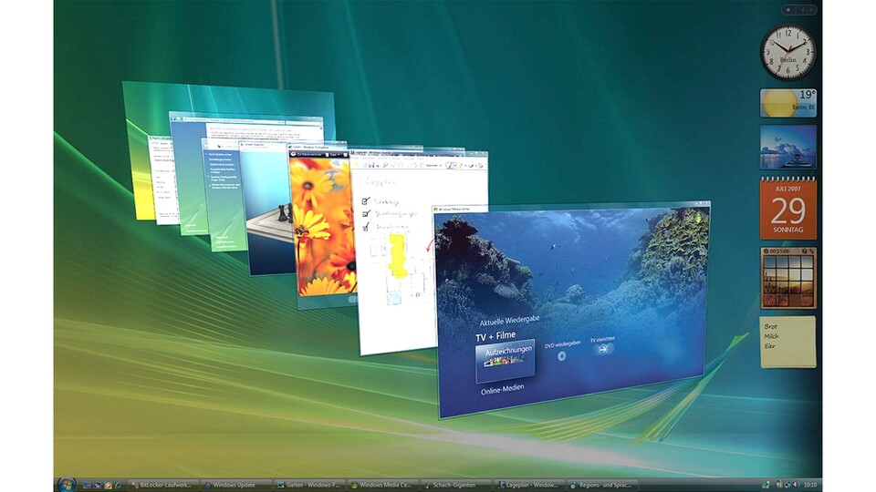 Windows Vista war unbeliebt - ist aber die Grundlage für Windows 7.