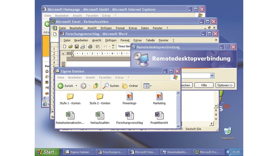 Windows XP wurde anfangs wegen der bunten Benutzeroberfläche verspottet.