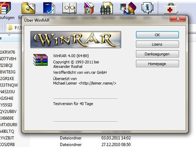WinRAR 4.0 kann die meisten Blu-ray-Images entpacken.