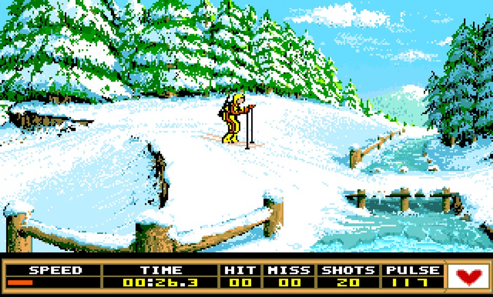 Westwood wird 1985 gegründet. In den Anfangsjahren hält sich das kleine Studio mit Konvertierungen wie Winter Games für Amiga über Wasser.