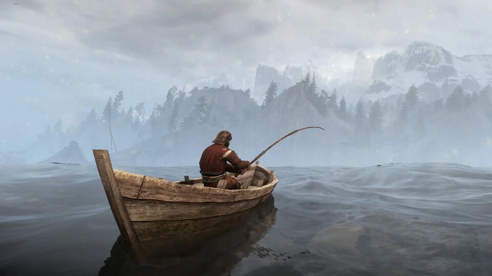 Angeln ohne grauen Himmel würde sich auch irgendwie falsch anfühlen. Bildquelle: Benzenzimmern