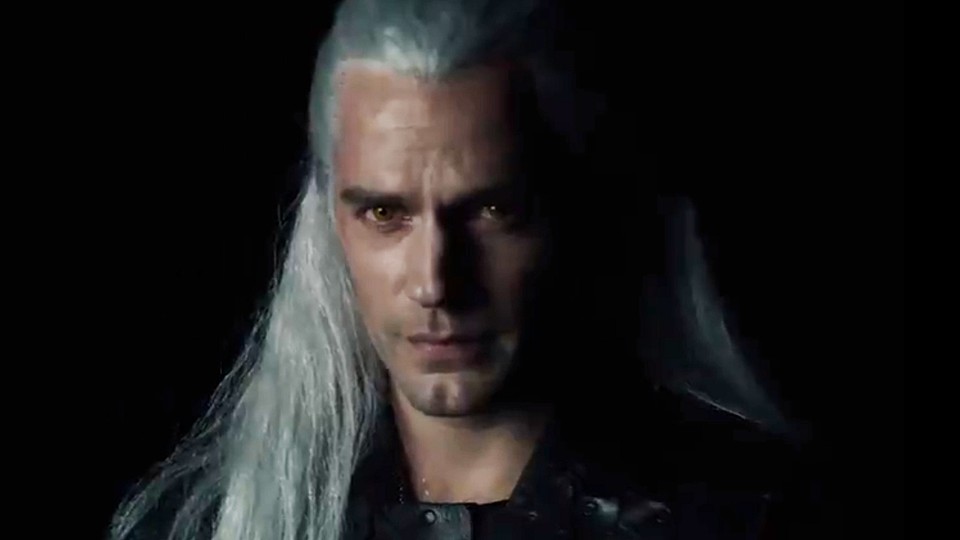 So sieht Henry Cavill als Geralt in der Witcher-Serie aus. 