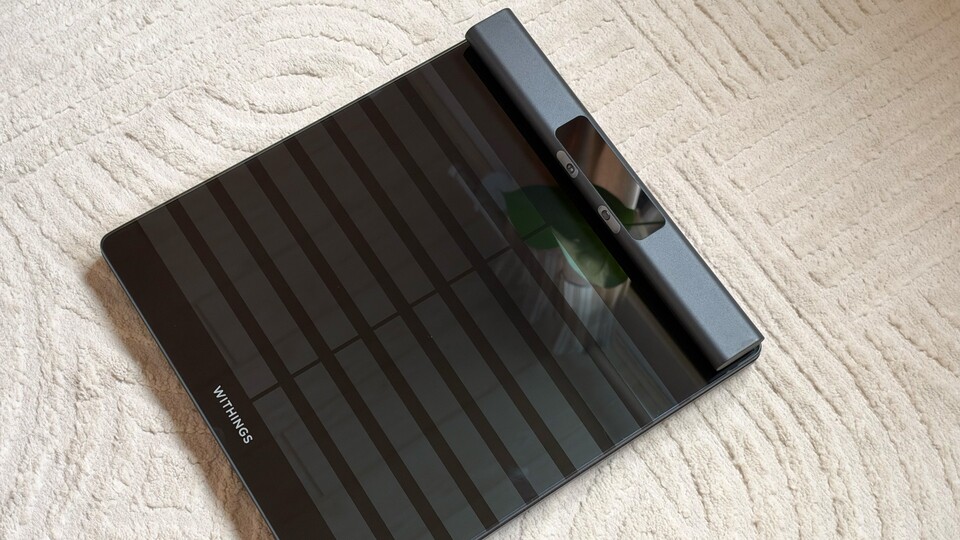 Bei dieser Waage hat die Qualitätssicherung von Withings ganze Arbeit geleistet. Das Produkt ist zwar extrem teuer, dafür aber auch extrem hochwertig. (Bildquelle: Patrick GameStar Tech)