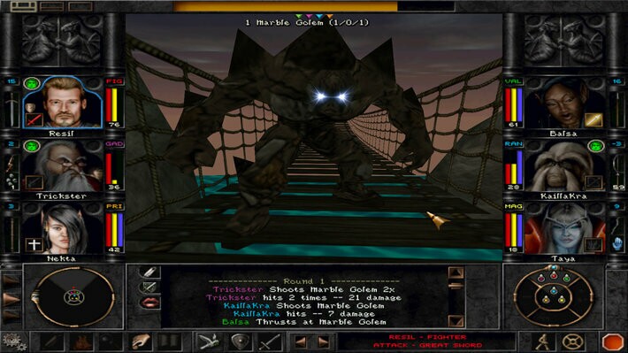 Wizardry 8 ist ein Sci-Fanatsy-Rollenspiel von biblischem Ausmaß.