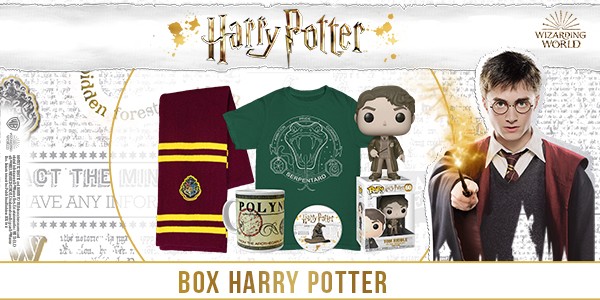 Eine magische Box mit offiziellen Produkten zu Harry Potter!