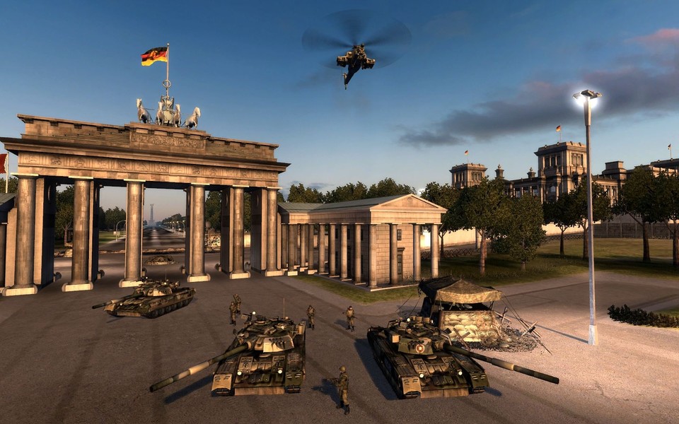 Am Anfang des Spiels »befreien« die Sowjets Berlin. Ob Berlin will oder nicht.