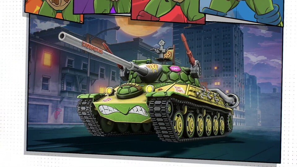 World of Tanks is getting a crossover with... the Teenage Mutant Ninja Turtles?