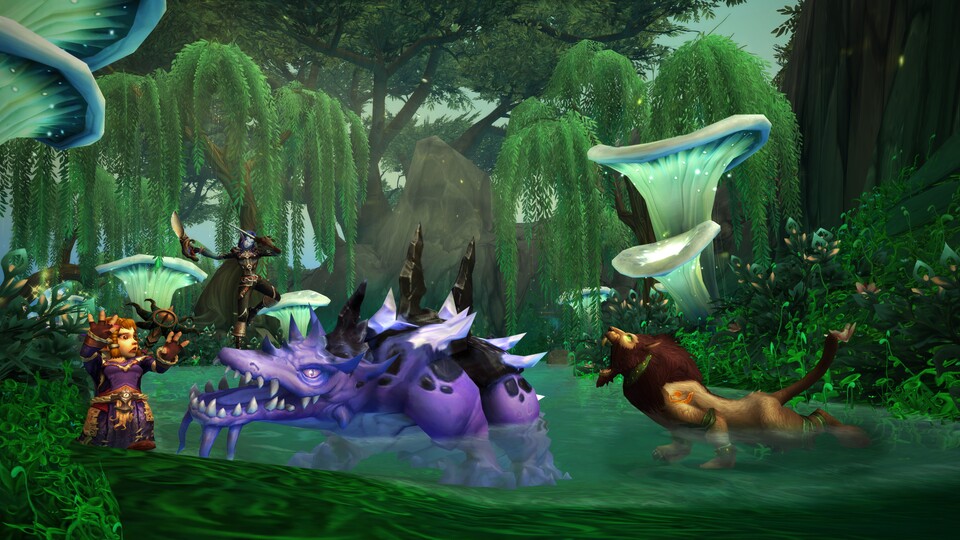 World of Warcraft: Battle for Azeroth bietet neue Inhalte wie Inselexpeditionen für 3 Spieler. Aber die müssen erst freigeschaltet werden.