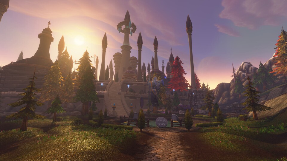 Eine der sinnvollen Änderungen: Dalaran war im Ur-Classic eigentlich nicht betretbar, in WoW Forever schon.