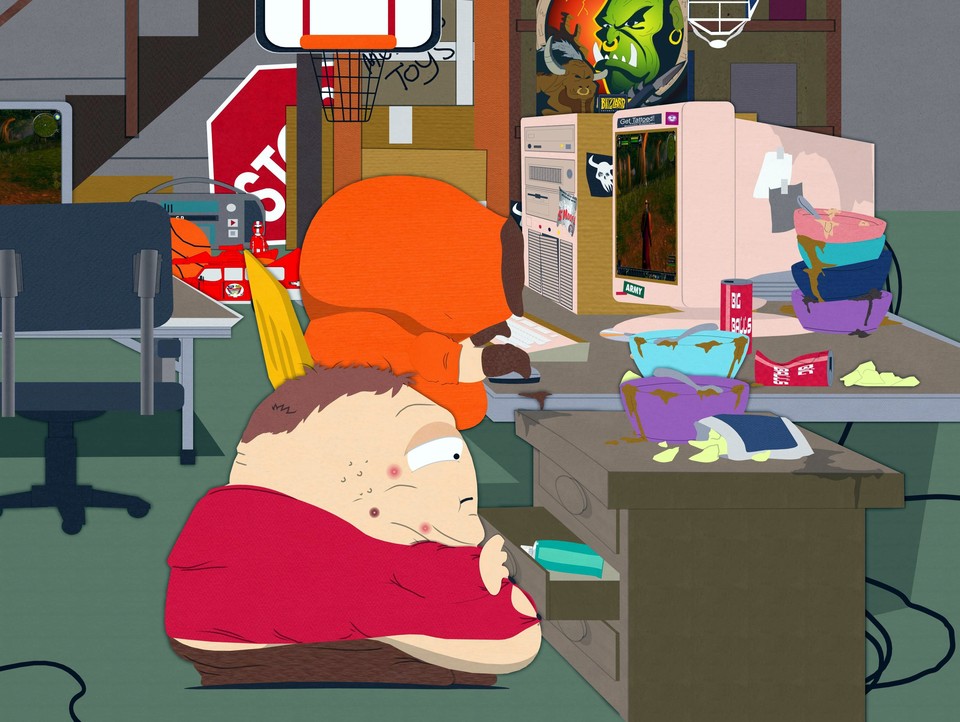 World of Warcraft in Southpark.