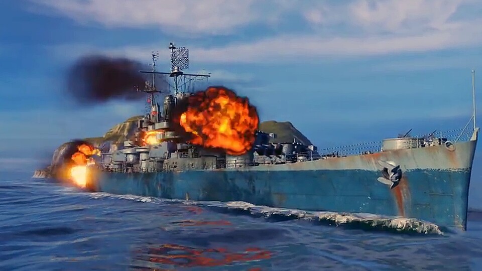 Bald können alle Interessierten World of Warships spielen. Die offene Beta des Spiels startet noch diese Woche.