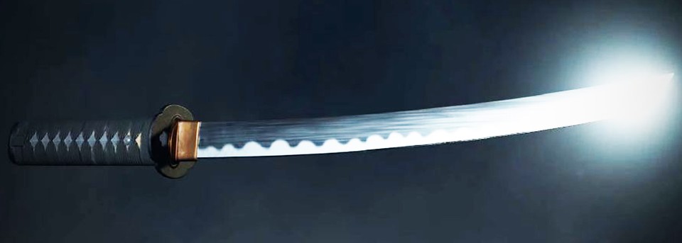 Das Samurai-Schwert lässt sich als Melee-Waffe für jeden Zombie-Jäger im Spiel ausrüsten.