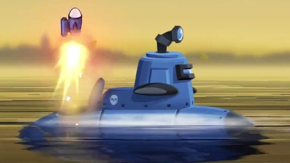 Worms W.M.D: Liberation Update - Kostenlos: U-Boot, Raupe und mehr Waffen im Trailer