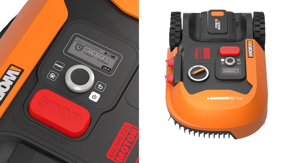 Die schwimmende Mähscheibe und Kantenmähen sind sogar auch dabei - ein richtig guter Mähroboter!