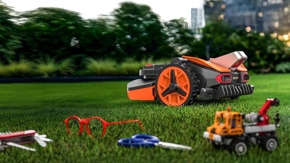 KI-Power für den Rasen: Dank der fortschrittlichen Vision-Kamera erkennt der Landroid Vision S250 seinen Mähbereich und umfährt Hindernisse präzise und sicher – und das ganz ohne Begrenzungskabel.