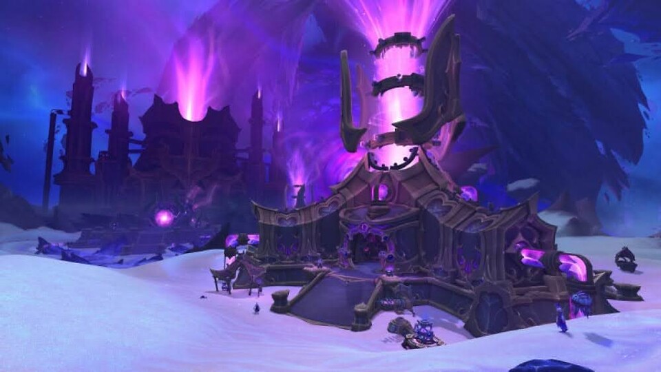 Das ist der Schauplatz des neuen Schlachtzugs, die Manaschmiede Omega.