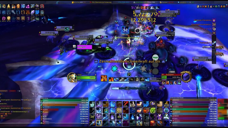  Solche überladenen Bildschirme voller WeakAuren sollen in Midnight der Vergangenheit angehören.