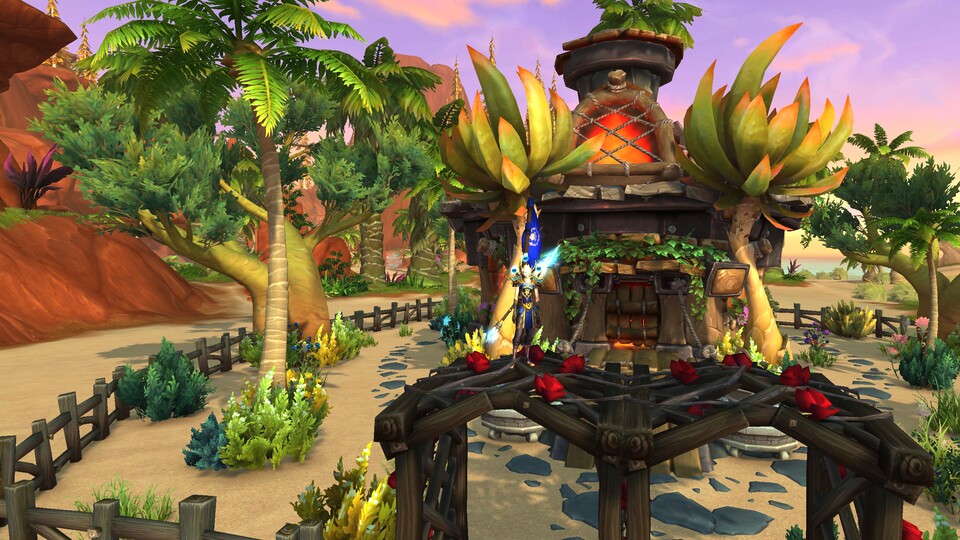 Fraktionsgrenzen ade: Einmal gebaut, dürfen auch eure Twinks der Gegenseite den Hammer schwingen.