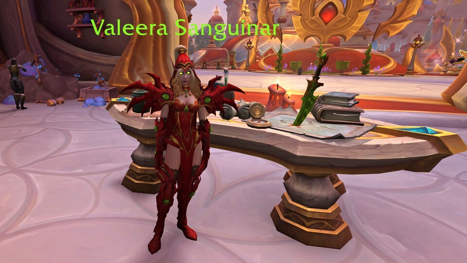 Valeera löst den Grummelzwerg Brann als Begleiterin ab.