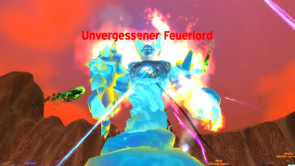 Wenn ihr den Gebiets-Boss Ragnaros besiegt habt, könnt ihr noch mehr Erinnerungsreste farmen.