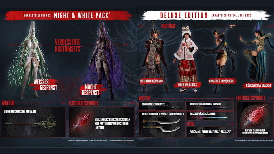 Sowohl in der Standard- als auch in der Deluxe-Edition erwarten euch richtig coole Gimmicks – vorbestellen lohnt sich!