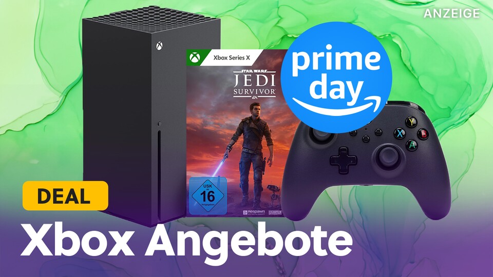 Diverse Angebote rund um die Xbox erwarten euch derzeit am Amazon Prime Day!