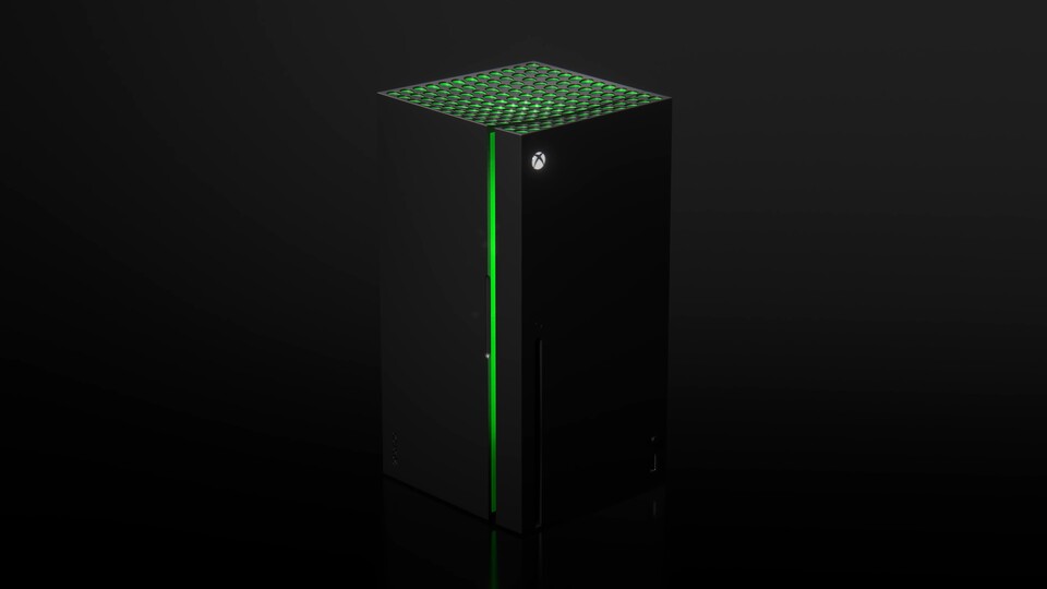 Es sieht aus wie eine Xbox Series X, ist aber keine - es ist ein Minikühlschrank.