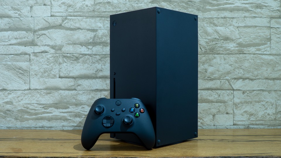 Die Xbox Series X: Ein unscheinbarer schwarzer Kasten mit erstaunlich viel Rechenpower.