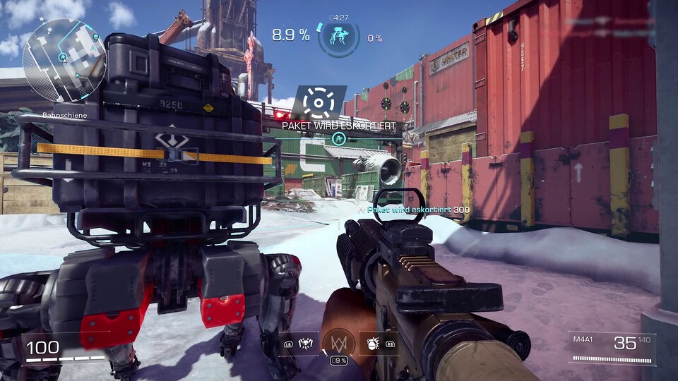 Spielmodi, Waffen, Map-Design: alles guter Durchschnitt.