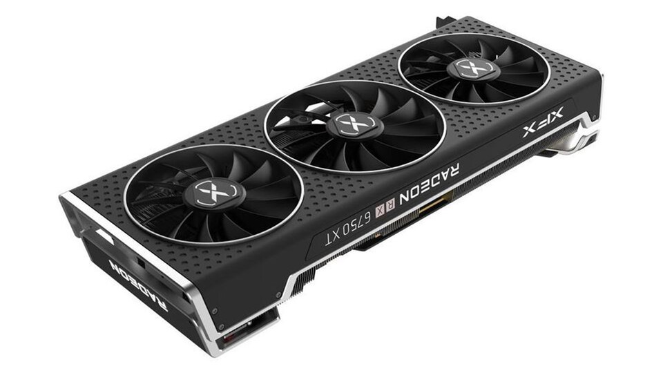 Schickes Design zum kleinen Preis: Bei der XFX Radeon RX 6750 XT wurde nicht an der äußeren Optik gespart und so macht sie in jedem Gehäuse eine hervorragende Figur!