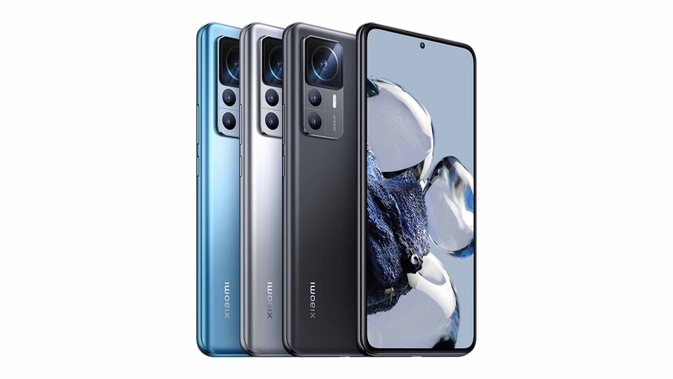 Das 12T Pro gibt es nicht nur in Black Dual, sondern auch in einem schicken Blue oder Silver.