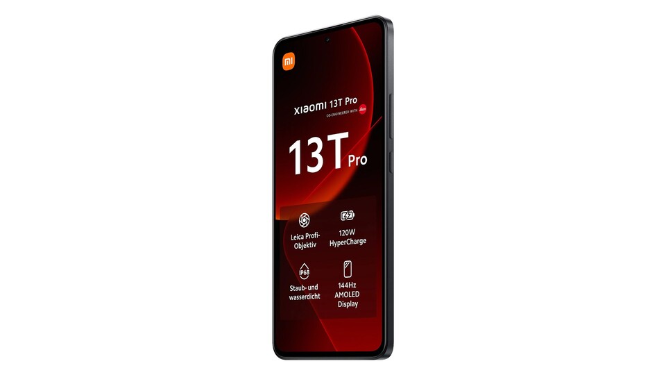 144Hz statt der üblichen 120Hz: Das 6,67 Zoll große AMOLED-Display des Xiaomi 13T Pro ruht sich nicht auf dem Handy-Standard aus, sondern setzt nochmal einen drauf!