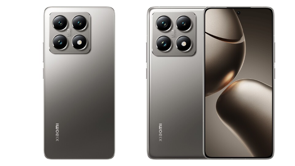Links: Xiaomi 14 T – Rechts: Xiaomi 14T Pro.