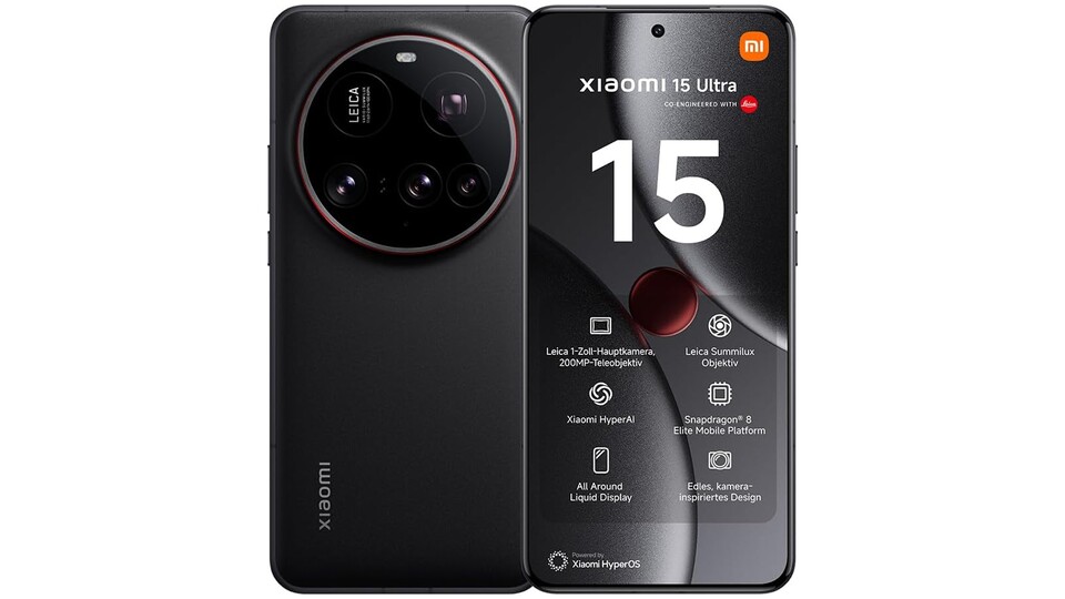 Beim Xiaomi 15 Ultra trifft Performance auf Präzision. Ein Flaggschiff, das zeigt, wie High-End 2025 aussehen muss.