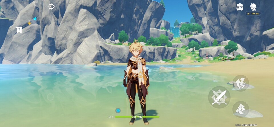 Auf leistungsschwächeren Geräten drehen Spiele wie Genshin Impact die Detailstufe herunter. Auf dem Xiaomi 15T Pro spielt ihr hingegen mit Top-Grafik. (Bildquelle: GameStar Tech)