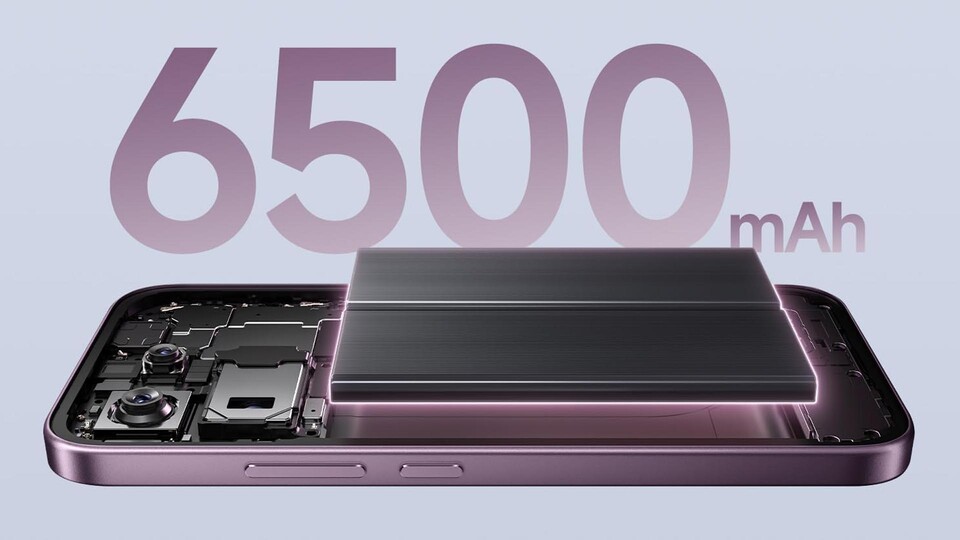 Schlanke Optik, massive Ausdauer: Der 6500mAh Silizium-Kohlenstoff-Akku des Xiaomi 17T liefert Saft für über 17 Stunden Dauernutzung und lädt via 67W HyperCharge in Rekordzeit.