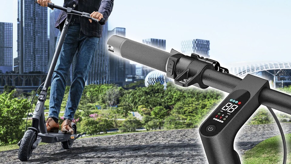 Feld- und Kieselweg sind auch kein Problem. Das Interface liefert wichtige Daten, wie euer Tempo.