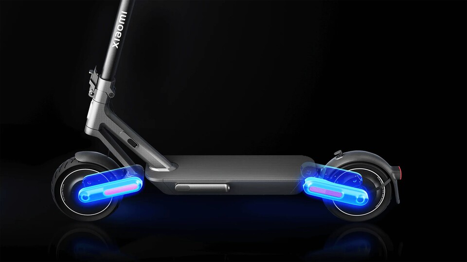 The double suspension system catches vibrations and the bumps of German bike paths without any problems.