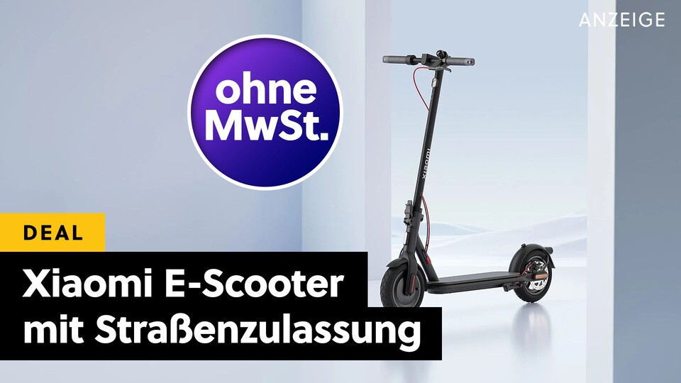 You can get the Xiaomi Electric Scooter 4 this weekend with free VAT at MediaMarkt.