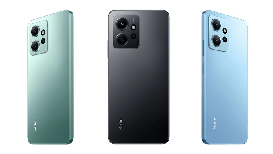 Mint Green, Onyx Gray + Ice Blue: Das Xiaomi Redmi Note 12 ist in drei schicken Farben erhältlich!