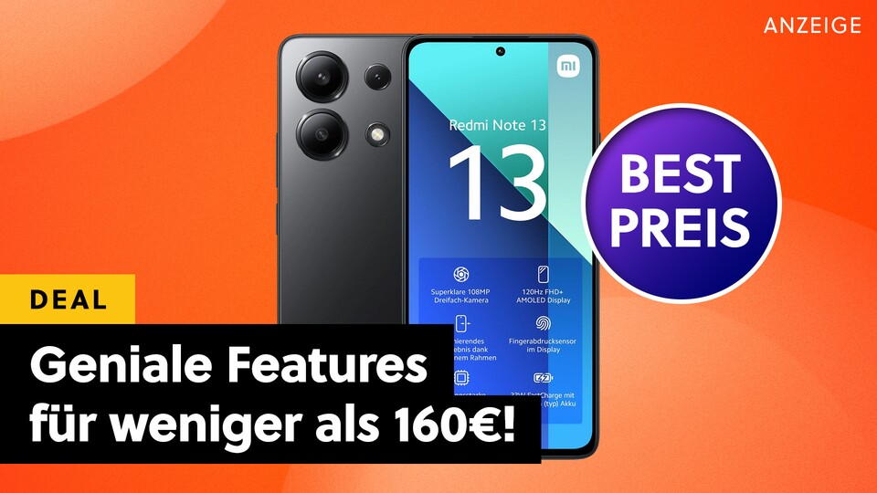 Das Xiaomi Redmi Note 13 ist jetzt bei der MediaMarkt Xiaomi Week günstig wie nie und damit in puncto Preis-Leistung momentan unschlagbar!