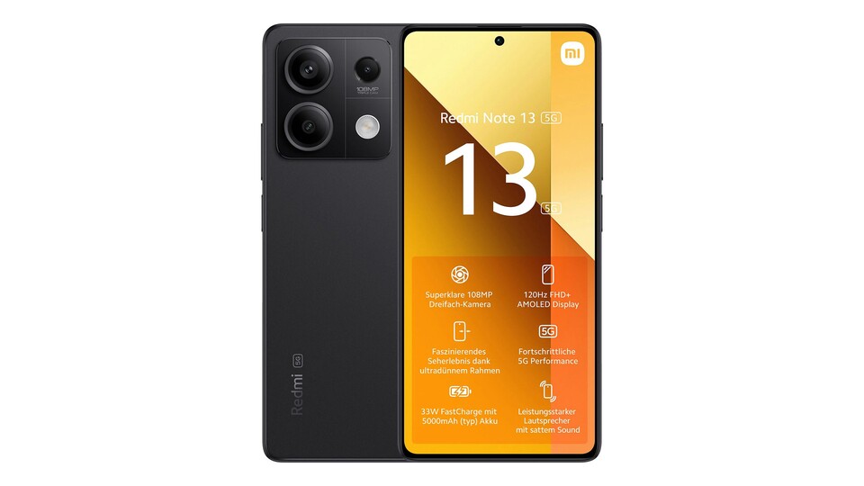 Maximale Leistung für ein geringes Budget: Trotz des geringen Preises geizt das Xiaomi Redmi Note 13 nicht mit spannenden, technischen Features!