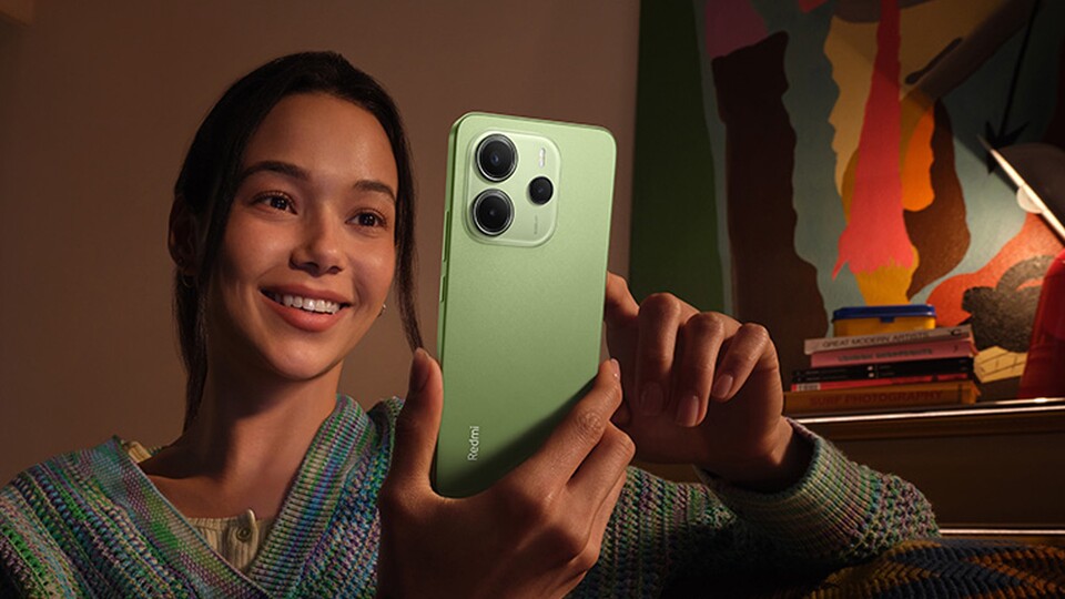 Mit 108 Megapixeln ausgestattet: Die Kamera des Redmi Note 14 fängt eure schönsten Schnappschüsse mit massig Details ein.